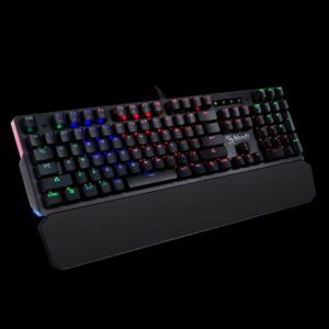 Bloody Mechanical Gaming Keyboards B885N (Black) Neon Blue Switch (Full Mechanical) Bloody
